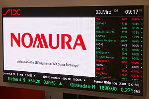 Nomura brings currency-hedged Nikkei ETFs to SIX Swiss Exchange