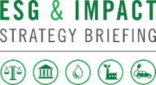 ESG & Impact Strategy Briefing